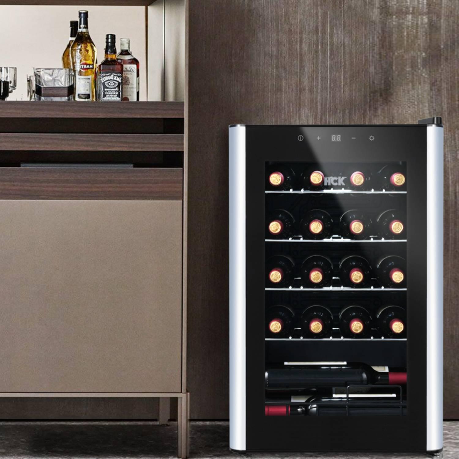 Glass Door Wine Fridge Beverage Cooler