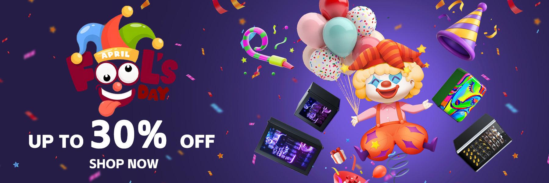 🎭 April Fool’s Day Special: Bis zu 30 % Rabatt – Kein Scherz!