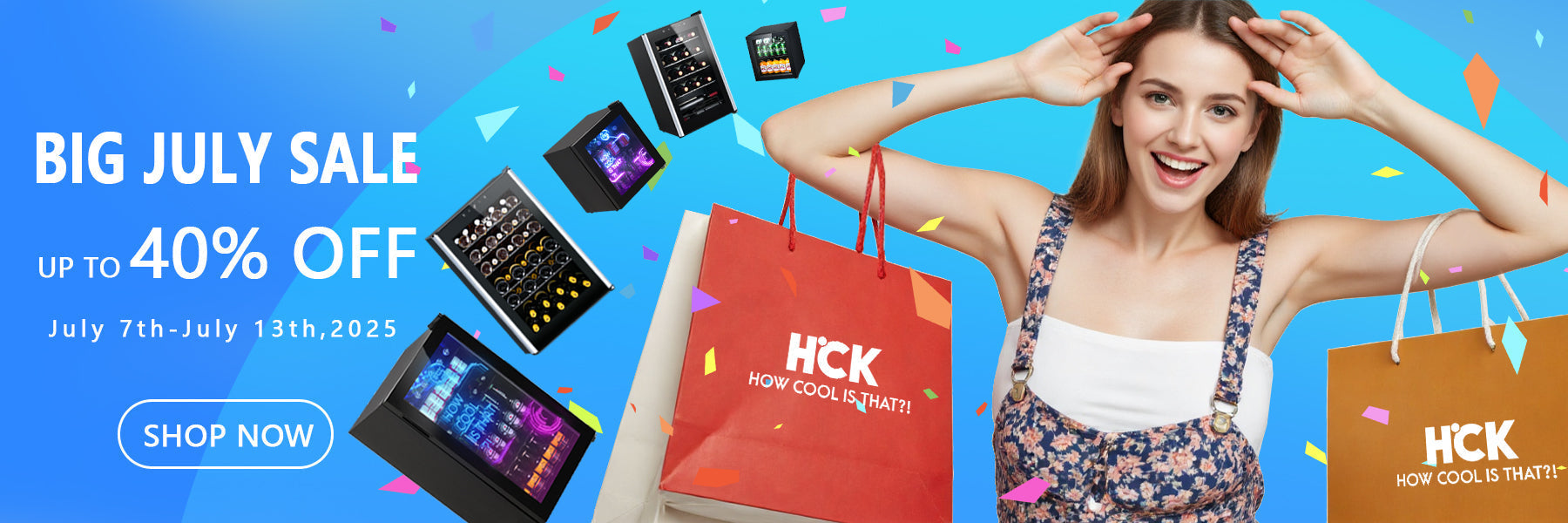 Big July Sale: Kühlschränke bis zu 40 % reduziert!