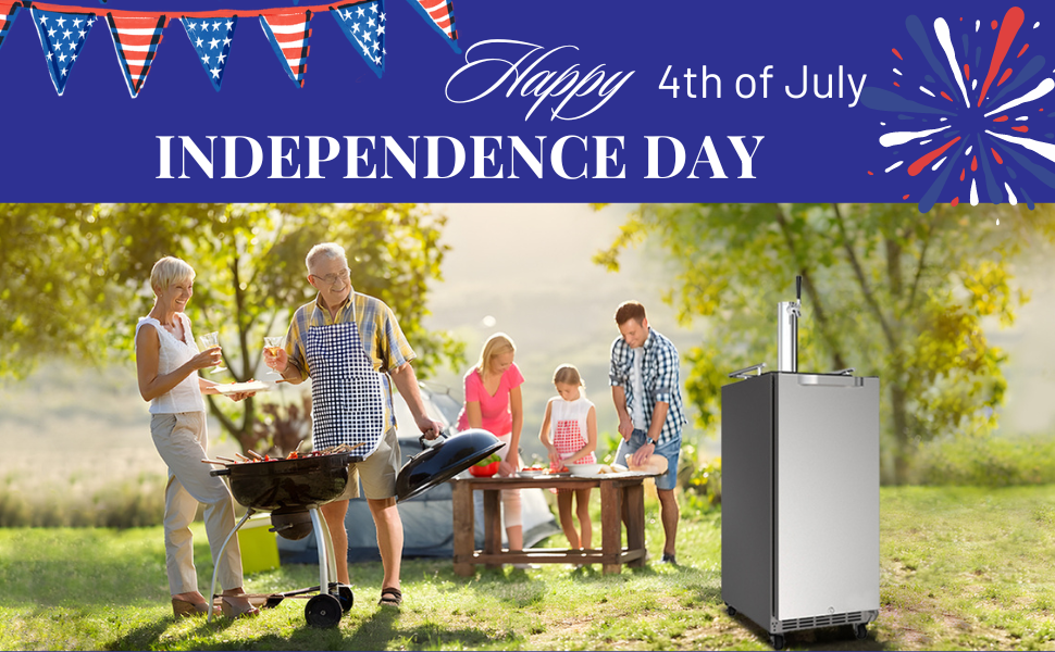 Celebrating the Fourth of July: How to Keep Drinks Cold with an Outdoor Refrigerator?