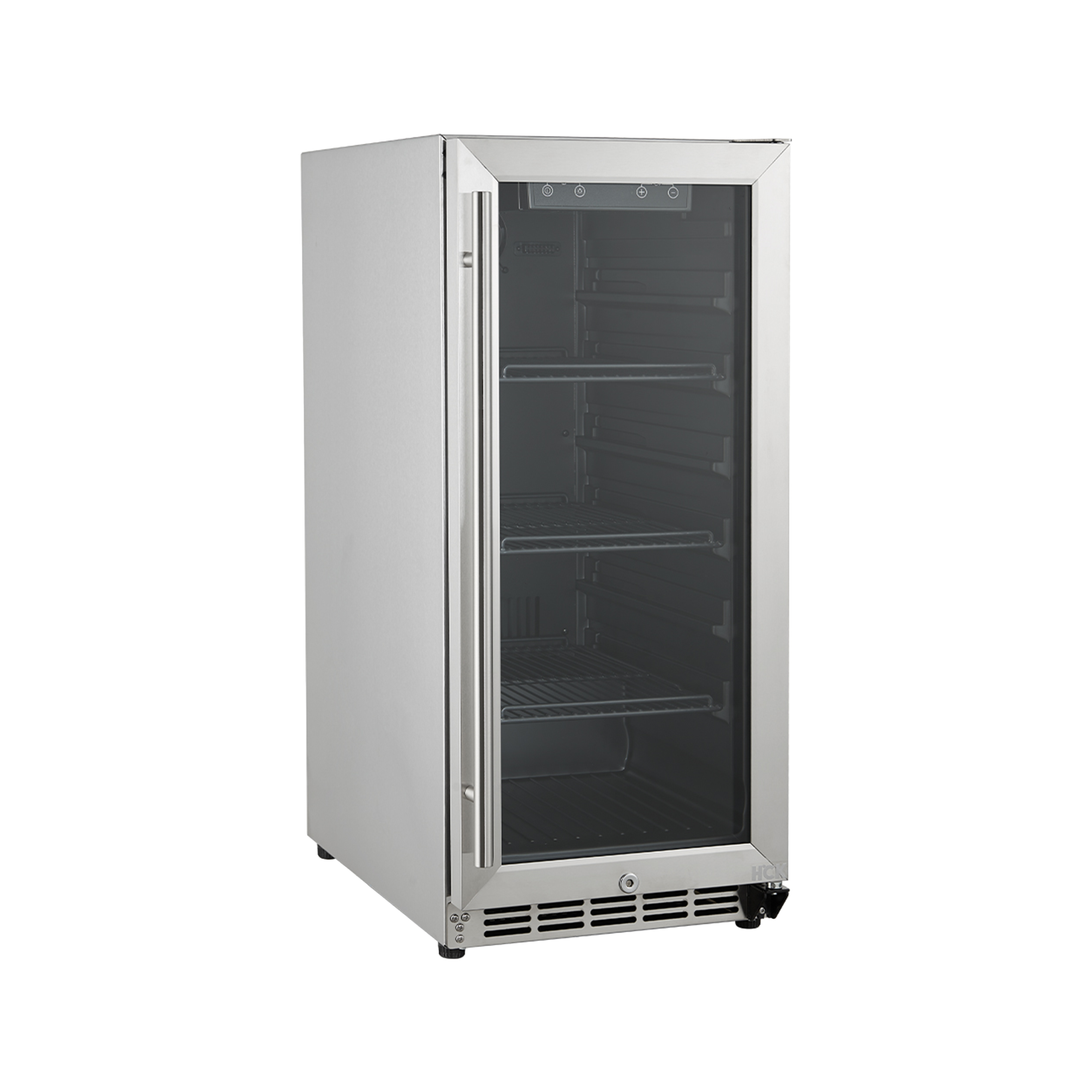 3.2 Cu Ft Stainless Steel Beverage Outdoor Refrigerator 12 cans 