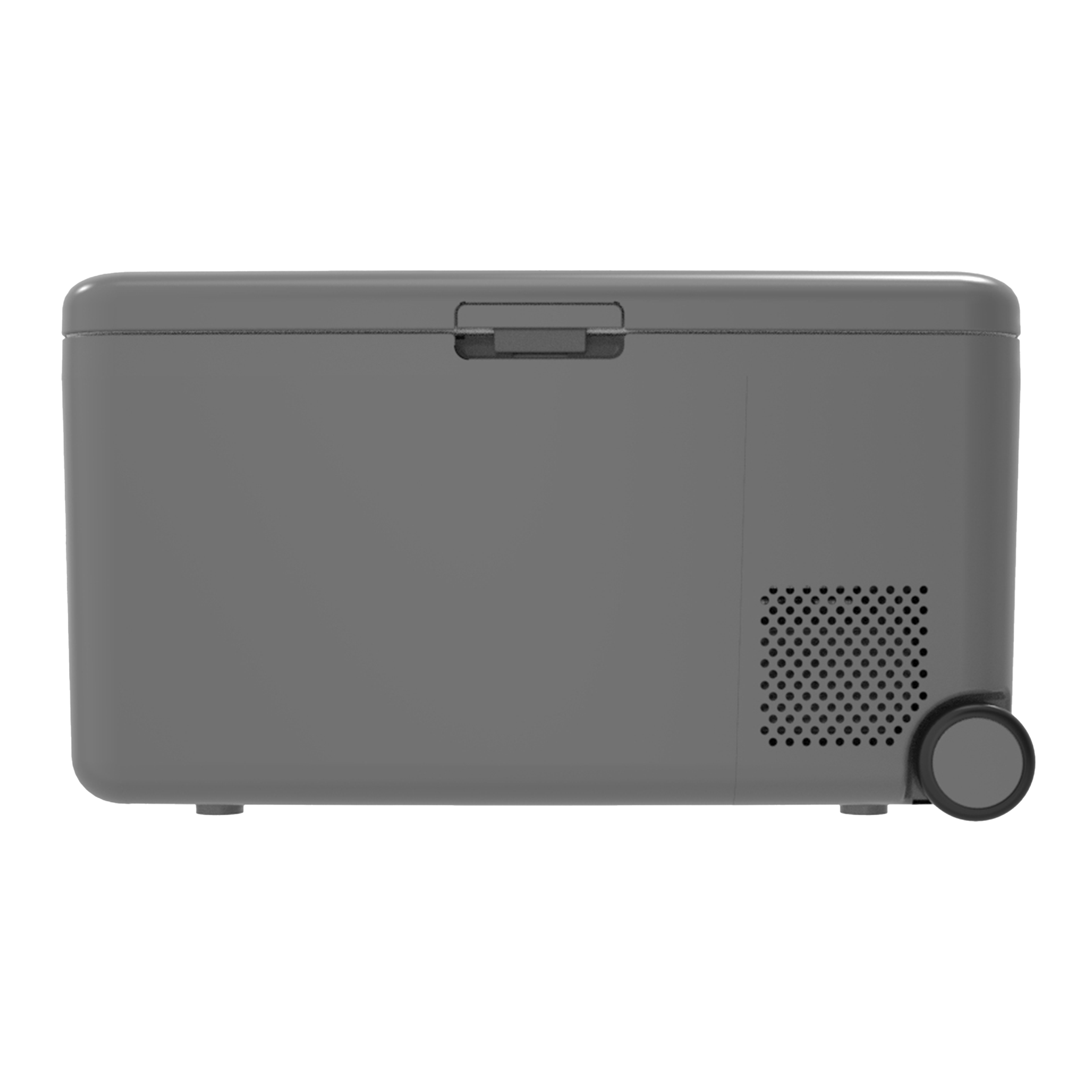 A front view of 0.6 Cu ft Camping Outdoor Refrigerator