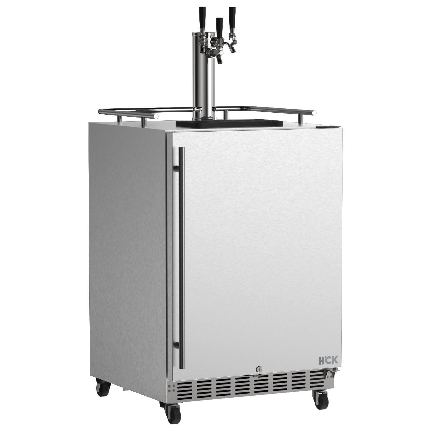 5.12 Cu Ft Undercounter Beverage Outdoor Refrigerator HCK COOL