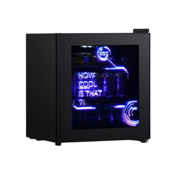HCK 48L Cyberpunk Mini Fridge Bar Refrigerator (Without remote control)